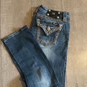 Miss me signature straight jeans size 29